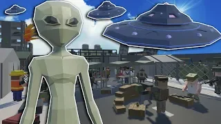 SECRET ALIENS INFILTRATE CAMP & PLANE BATTLE! - Tiny Town VR Gameplay - Oculus VR Game