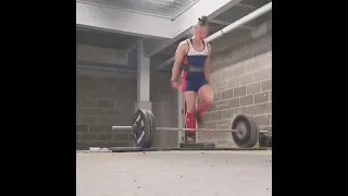 Beautiful Strong Body & Heavy Deadlift Workout | Brute Lifting Girls #shorts