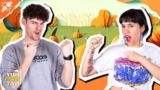 Nico vs  Melissa im Food Battle | Wer weiß mehr über das Erntedankfest? 🌾