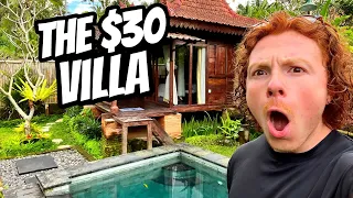 24 Hours In Bali's CHEAPEST Villa's