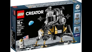 LEGO NASA APOLLO 11 LUNAR LANDER | LEGO CREATOR EXPERT #shorts