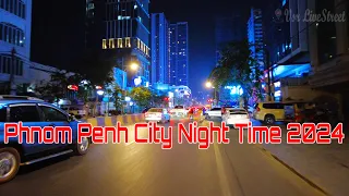 Phnom Penh City Night Drive 11PM Exploring Tour In Night City Cambodia 2024