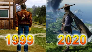 Evolution of Open World Games 1981 - 2020