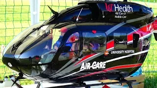 Giant Air Care RC Scale turbine Model Helicopter University of Cincinnati