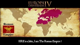 Europa Universalis 4 Timelapse - Byzantium "HRE is a Joke, I am The Roman Empire !"