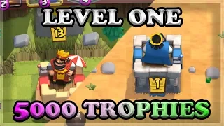 LEVEL ONE ACCOUNT HITTING 5,000 TROPHIES 🍊