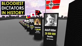 Comparison: Most Bloodiest DICTATORS in History