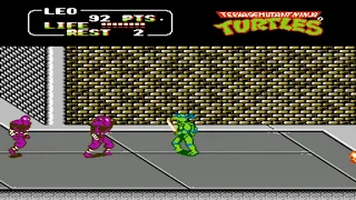 Teenage Mutant Ninja Turtles II - The Arcade Game [NES]