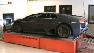 jrm racing dyno LP 640 FLAMES!!!