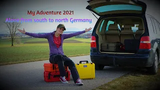 Alone across Germany🦊From South to North - Vanessa Blank my adventure 2021