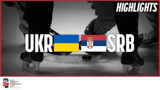 Highlights | Ukraine vs. Serbia | 2022 IIHF Ice Hockey World Championship | Division I Group B