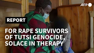 Solace in group therapy for rape survivors of Rwanda's Tutsi genocide | AFP