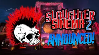SLAUGHTER SINEMA 2 COMING TO HALLOWEEN HORROR NIGHTS 2024 | The First Official House Announcement