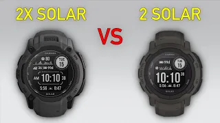 Garmin Instinct 2X Solar vs Garmin Instinct 2 Solar