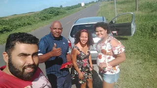 Indo pra Cananéia pela praia de Ilha Comprida - Parte 1