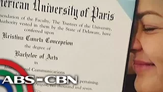 UKG: Sharon Cuneta, proud sa 'college diploma' ni KC Concepcion