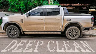 Satisfying car wash Ford WildTrak Deep Clean