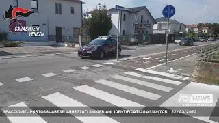 SPACCIO NEL PORTOGRUARESE: ARRESTATI 3 NIGERIANI, IDENTIFICATI 28 ASSUNTORI | 22/03/2023