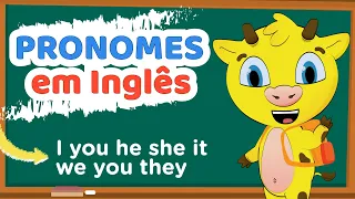 PRONOMES EM INGLÊS | PRONOMES PESSOAIS | SUBJECT PRONOUNS