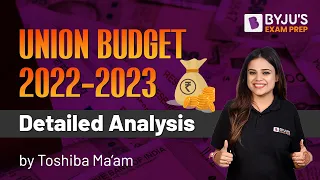 Complete Analysis of Budget 2022 with Education Schemes | Budget 2022 | UGC NET 2022 | Toshiba Ma'am