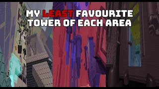 Jtoh - My least favourite tower of each area