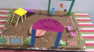 Shapes Park || 2D & 3D Shapes || Kids school project