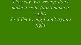 "Two Wrongs" Lyrics - Wyclef Jean ft. Claudette Ortiz
