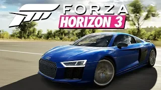 КУПИЛ ЗВЕРЯ! AUDI R8 V10 PLUS - ГОНКИ и ТЮНИНГ в Forza Horizon 3!!