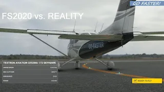 Microsoft Flight Simulator vs. Reality! Flug ab EDKB über Königswinter, Drachenfels und Bonn.