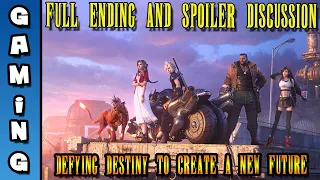 Final Fantasy 7 REmake - Full Spoiler Podcast & Discussion - Lets talk about that Ending and Destiny