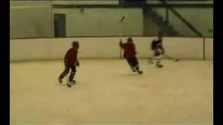 Nick scores top shelf on a breakaway