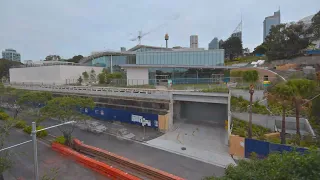 Construction time lapse of the Sydney Modern Project