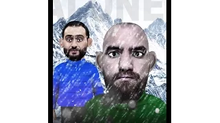 MMA Comedy Animations : Left Alone - Khabib Nurmagomedov sympathy with coach Edmond