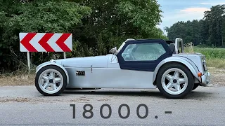 So much fun for 18000 Euro. Lotus S7 Replica. Power-weight makes you happy.S7