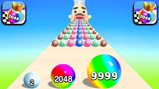 Bounce Dunk, Marble Ball 2048, Sandwich Run Top 23456 Levels Tjktok Gameplay iOS,Android Samivyes