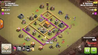 How to kill 2 valkyrie in clan castle in war. (details in description)