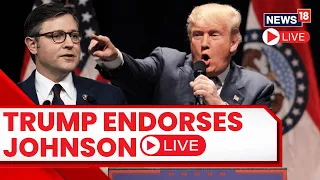 Donald Trump Speech | Trump Endorses Mark Johnson Ahead Of House Speaker Vote | Trump LIVE | N18L