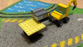 Будівельний трактор. Покрокова інструкція Lego