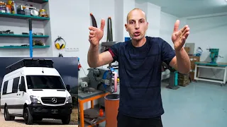 THE TRUTH: Why our VAN BUILD is taking so long... (Converting a Van in Europe)