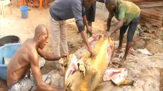 Burial ceremony of late Sunday Imimole