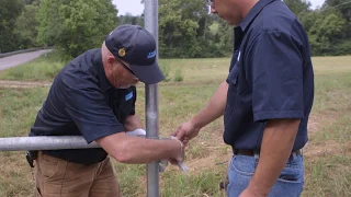 How to Build a Pipe H-Brace for your Fence