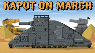 Iron Monsters going to the target - Cartoons about tanks