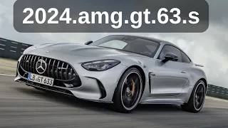 "Unleashing Power and Elegance: 2024 Mercedes-AMG GT - The Ultimate Thrill!"