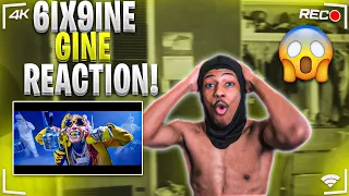 6IX9INE - GINE (OFFICIAL VIDEO) REACTION! *LIL DURK DISS*