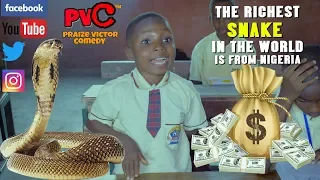 THE RICHEST SNAKE IN THE WORLD IS FROM NIGERIA ( PRAIZE VICTOR COMEDY)