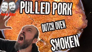 Pulled Pork aus dem Dutch Oven - Saftig mit Gelinggarantie in nur 5 Stunden - mit Rauch! - M&G-BBQ