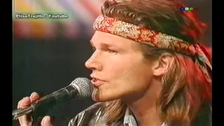 A - ha , Show ,1991 , I Call Your Name , TRIBUTE to MARCELO TINELLI , MORTEN HARKET LIVE