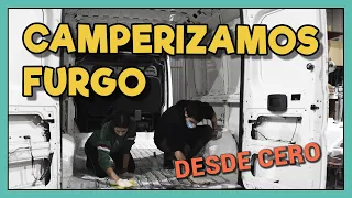 Primer paso de la CAMPERIZACIÓN de nuestra FURGONETA #1 | Construye tu camper desde cero