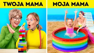 BOGATA MAMA vs BIEDNA MAMA I ICH WYCHOWAWCZE TRIKI 🌟 Pozytywne wychowanie i dziecięce DIY od 123 GO!