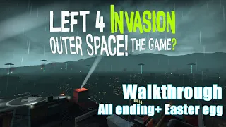Left 4 Dead 2 - Left 4 Invasion: Outer Space! + All ending+ easter eggs